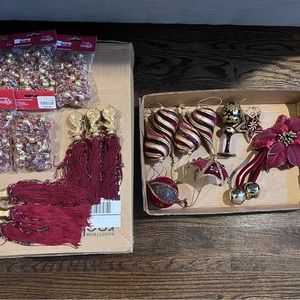 Beautiful, excellent quality Christmas ornaments